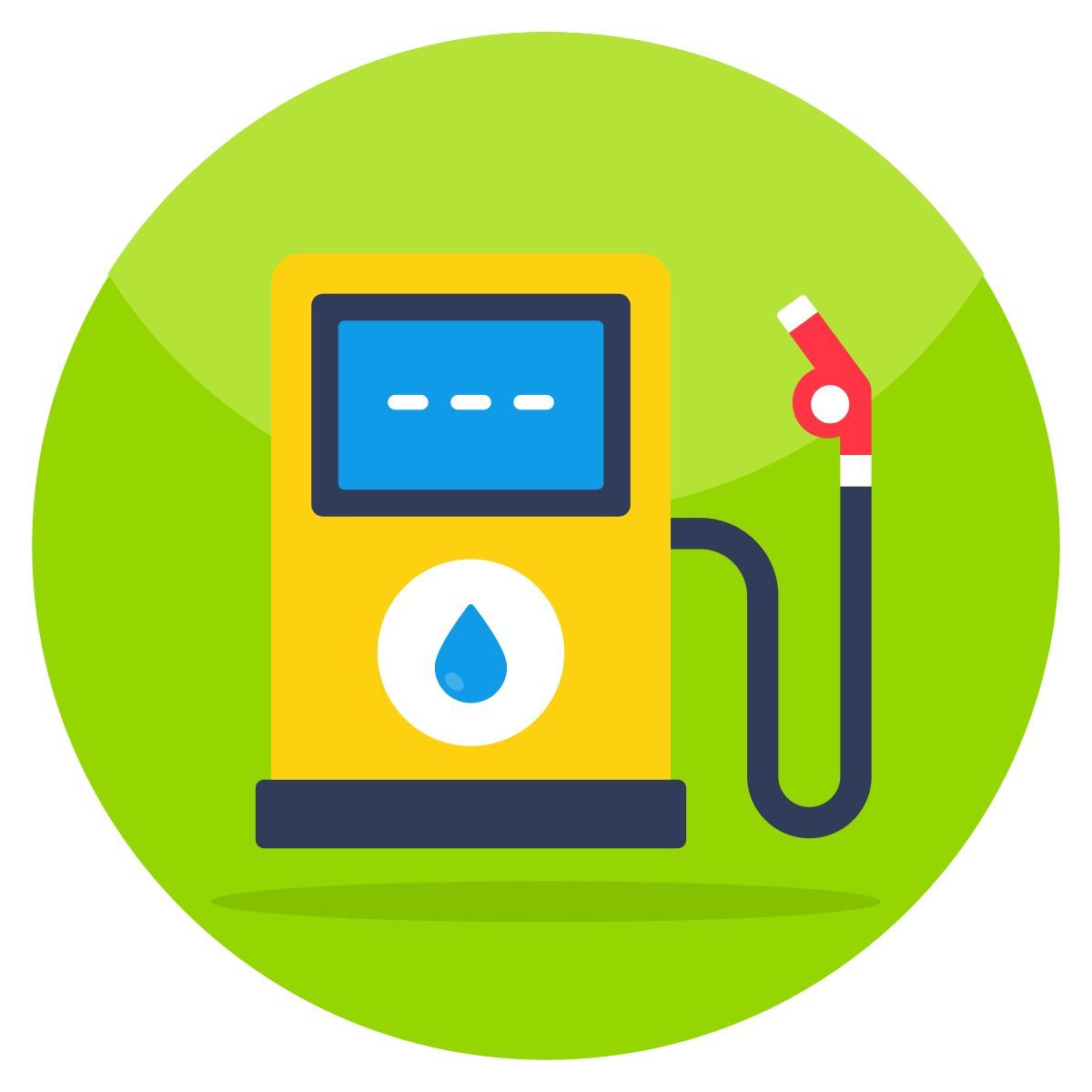 petrol pump location icon