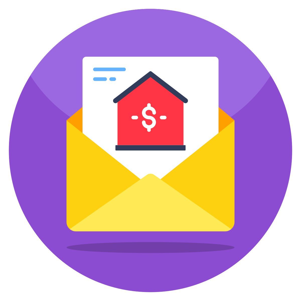 real estate mail icon