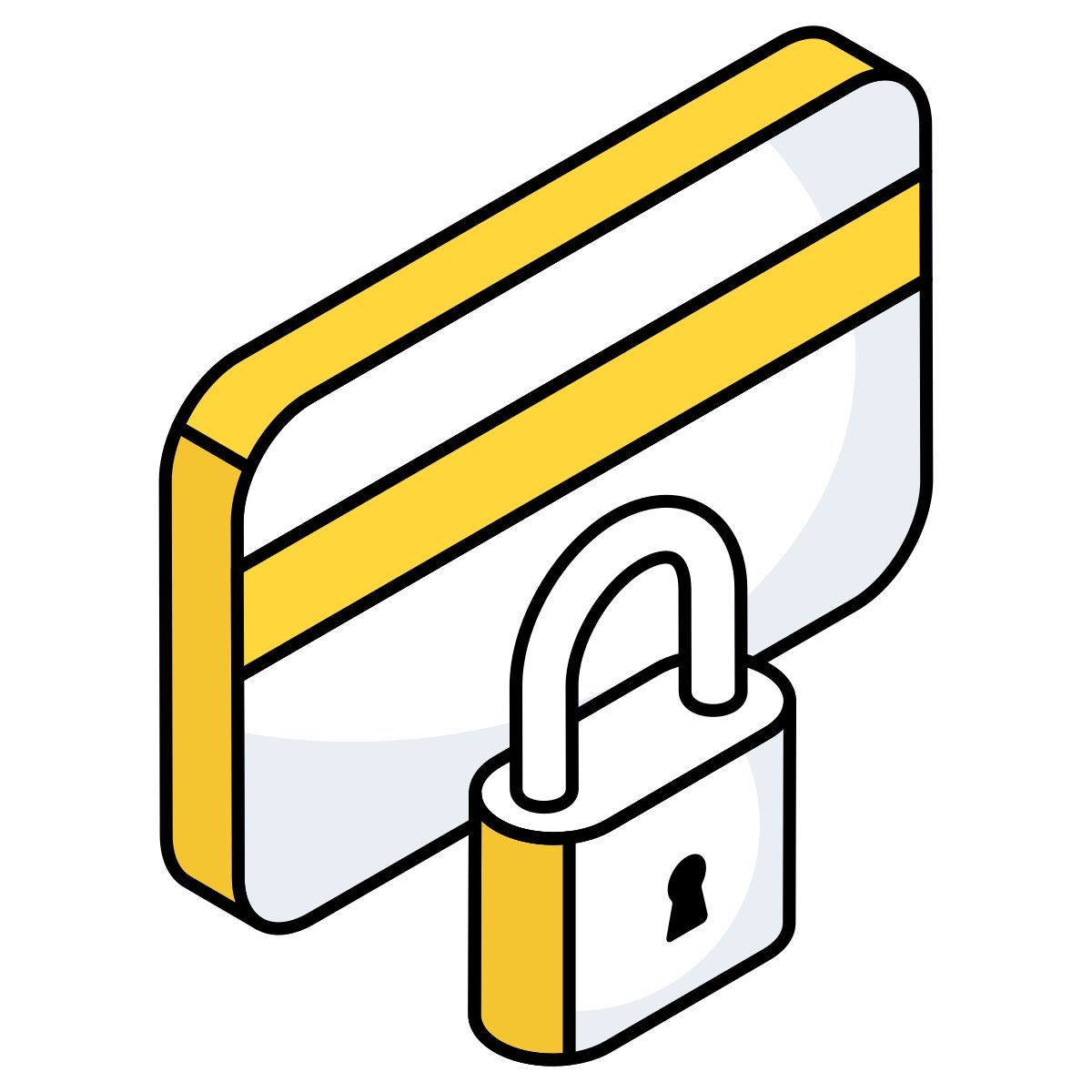 安全 atm 卡 icon