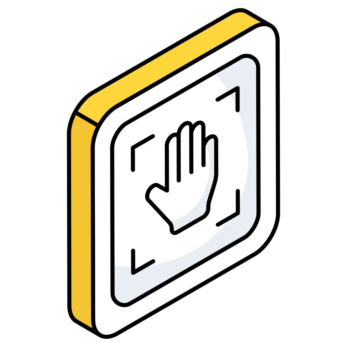 panneau d'arrêt icon