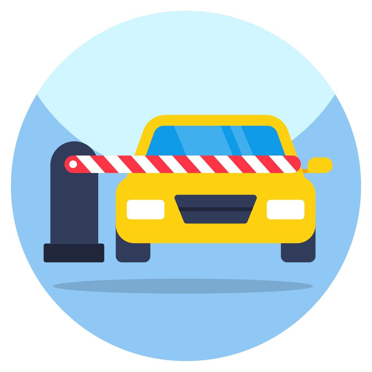 toll plaza icon