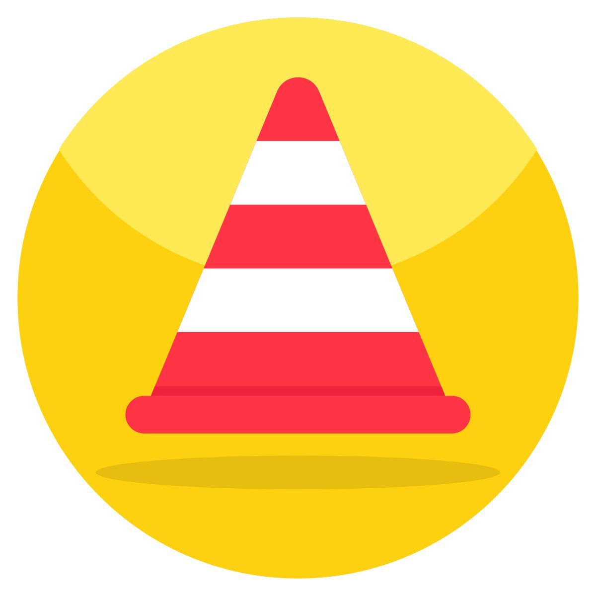 traffic cone icon