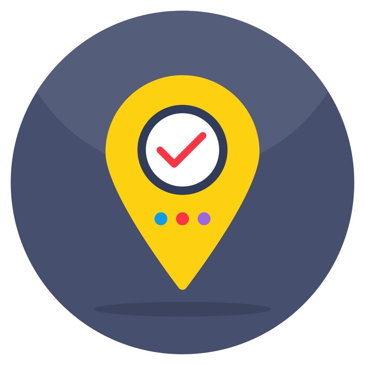 verified location icon