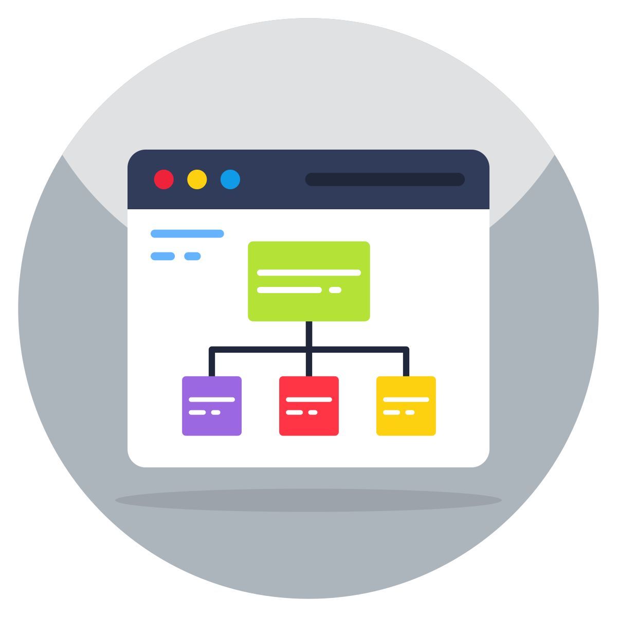 Hiérarchie Web icon
