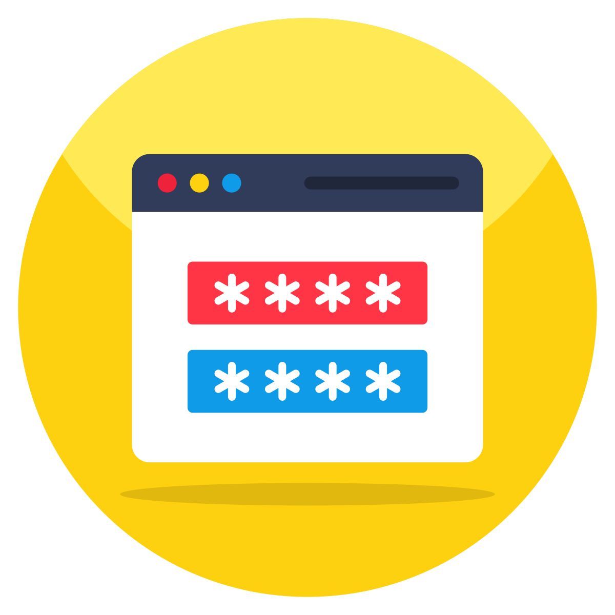 mot de passe web icon