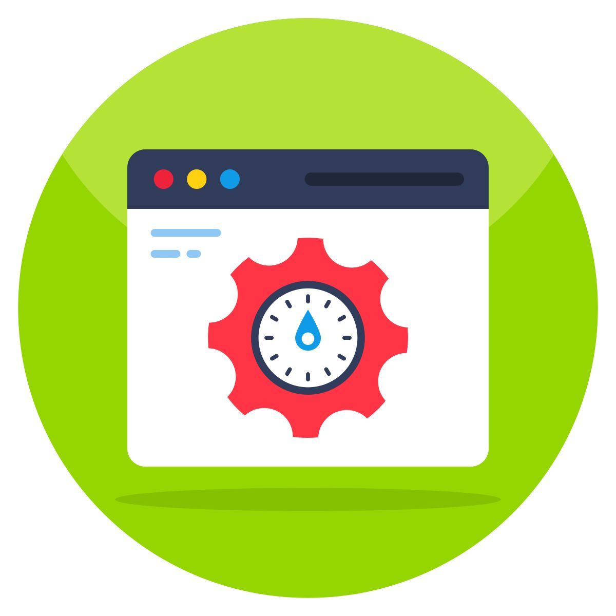 teste de velocidade da web icon