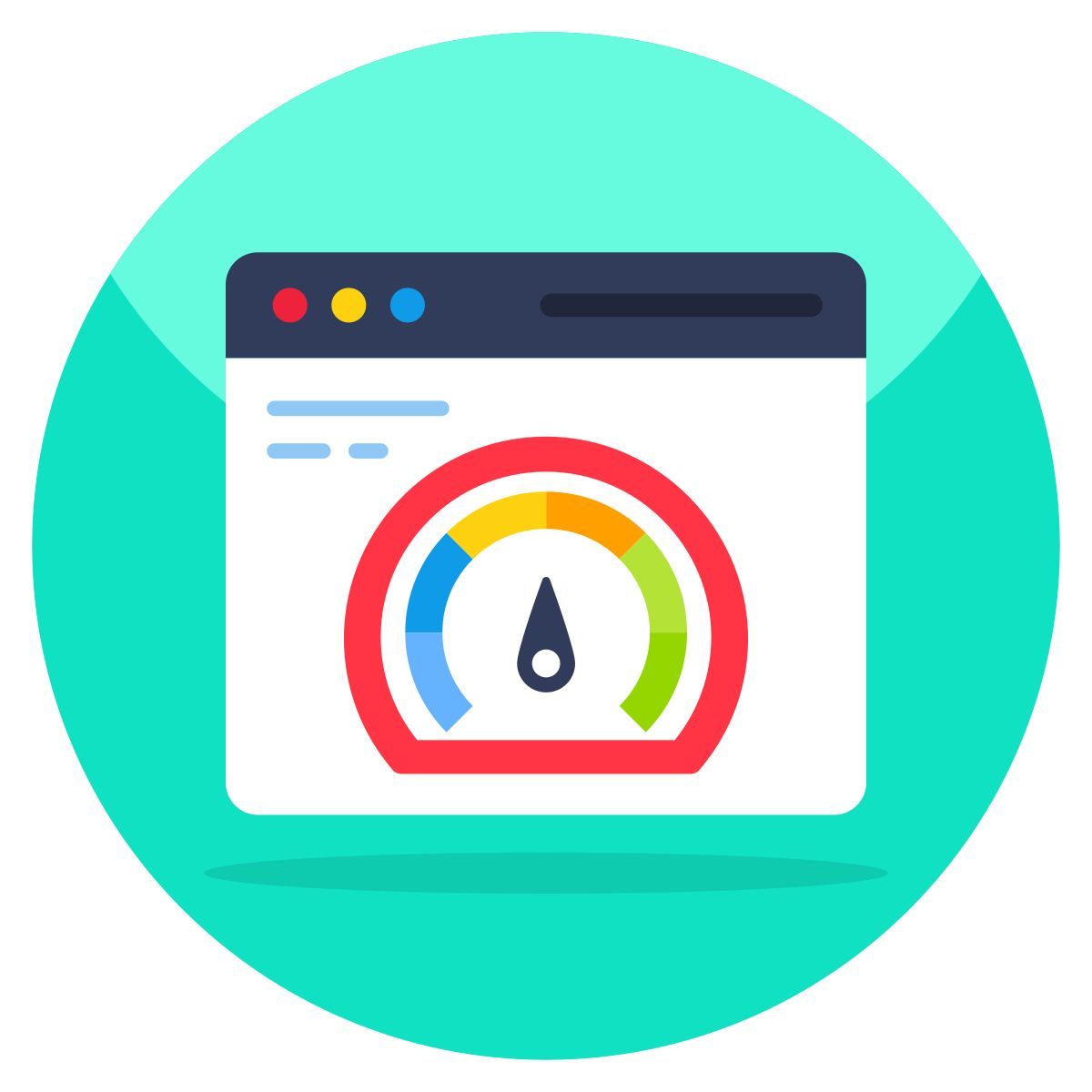 teste de velocidade da web icon