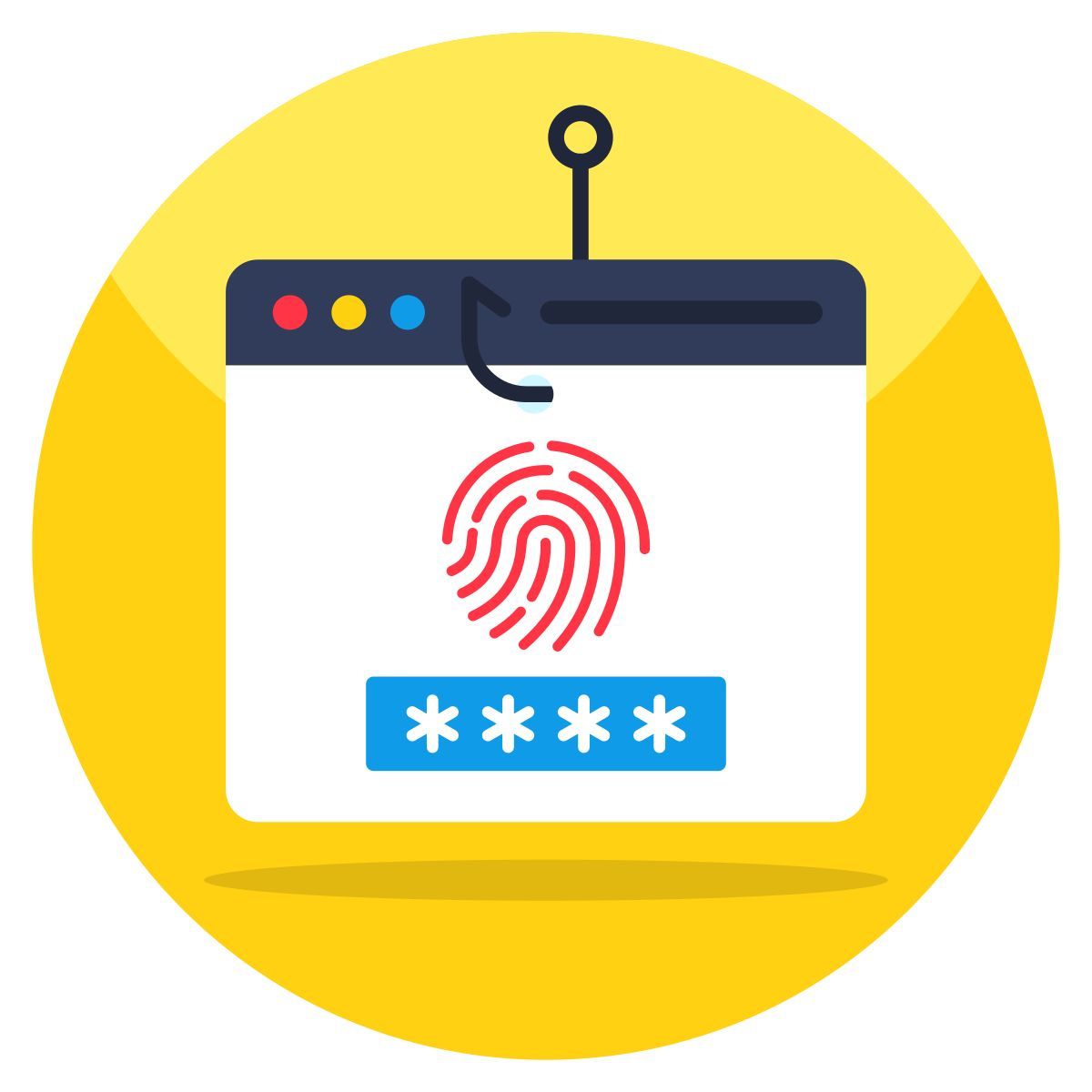 website hacking icon