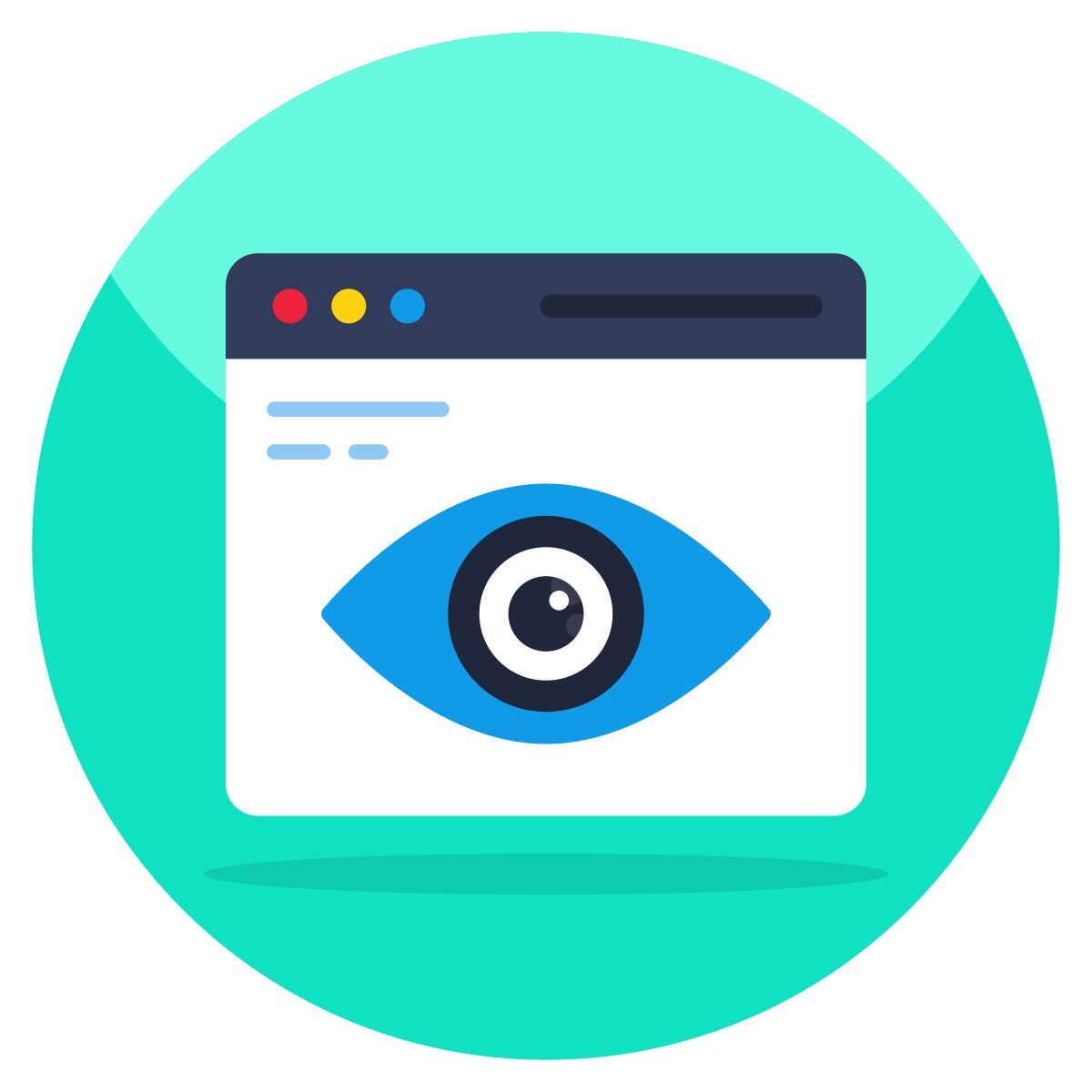 website monitoring icon
