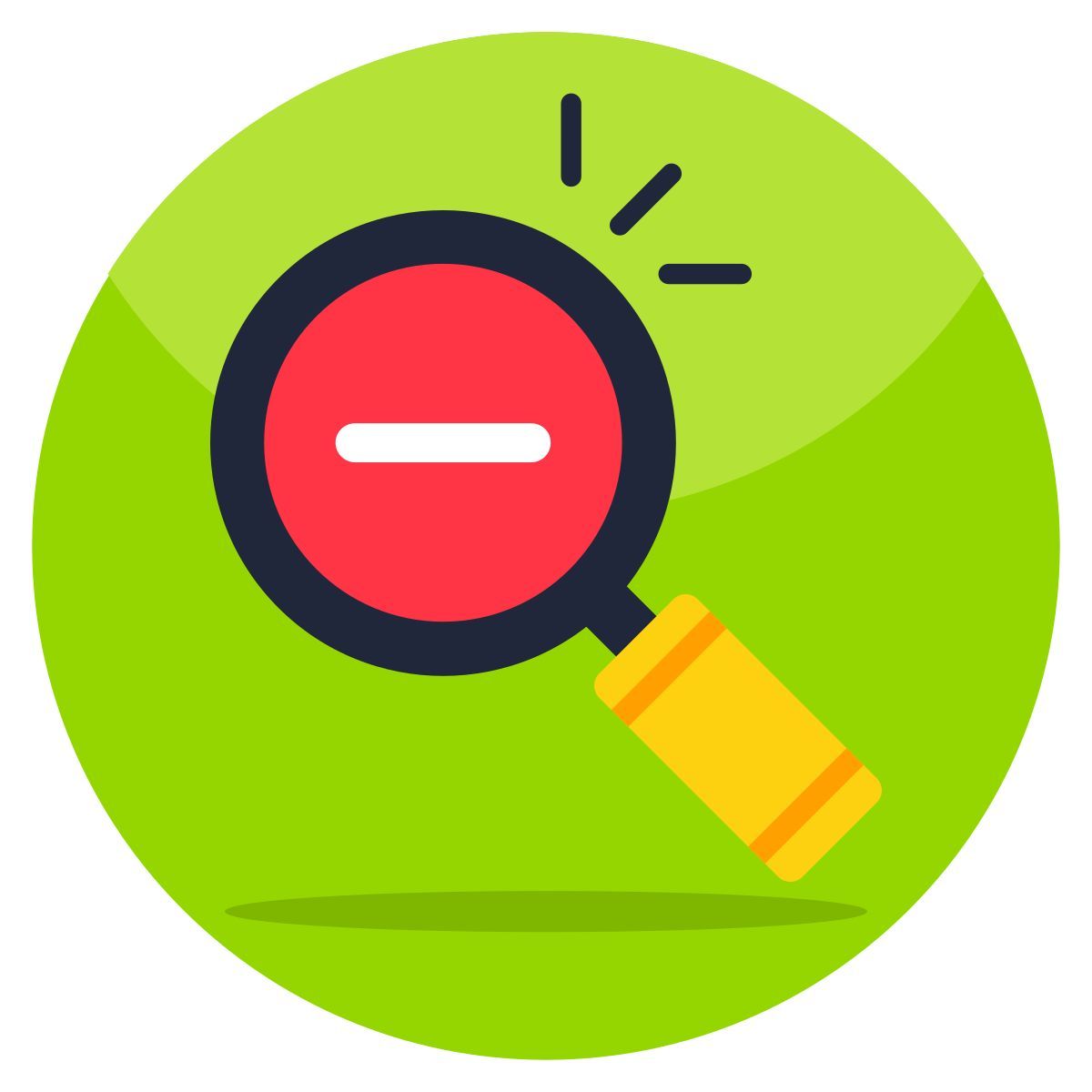 zoom out icon