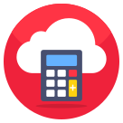 external Cloud-Calculator-cloud-computing-flat-icons-vectorslab icon