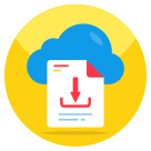 external Cloud-File-Download-cloud-computing-flat-icons-vectorslab icon