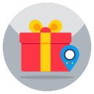 external Gift-Location-maps-and-navigation-flat-icons-vectorslab icon