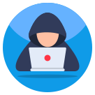 external Hacker-cyber-security-flat-icons-vectorslab icon