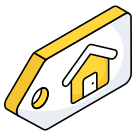 external Home-Tag-real-estate-flat-icons-vectorslab icon