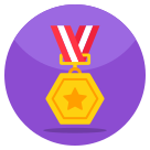 external Medal-badges-and-awards-flat-icons-vectorslab-4 icon
