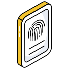 external Mobile-Fingerprint-artificial-and-intelligence-flat-icons-vectorslab icon