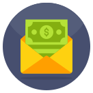 external Money-Envelope-mailing-flat-icons-vectorslab icon