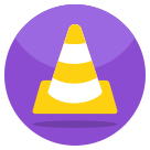 external Road-Cone-cyber-security-flat-icons-vectorslab icon