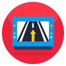external Road-maps-and-navigation-flat-icons-vectorslab icon