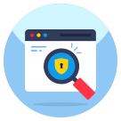 external Search-Security-cyber-security-flat-icons-vectorslab icon