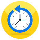 external Time-Update-user-interface-flat-icons-vectorslab icon