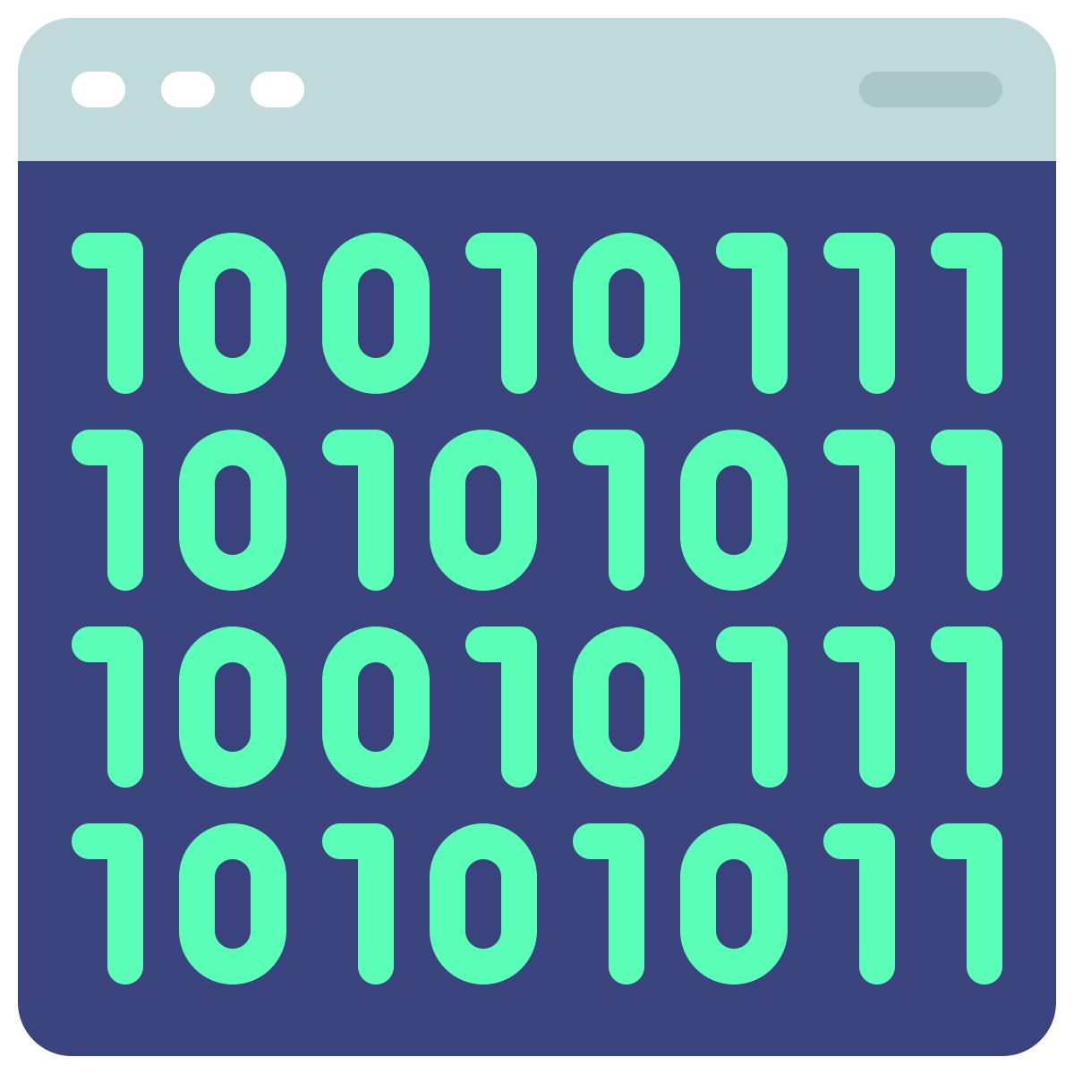 binary icon