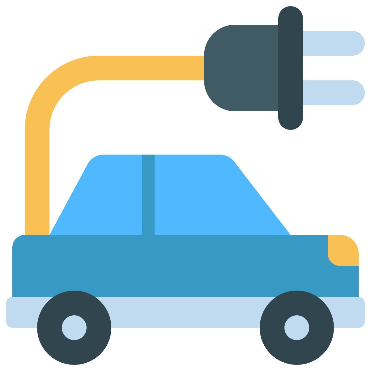 electric vehicle icon