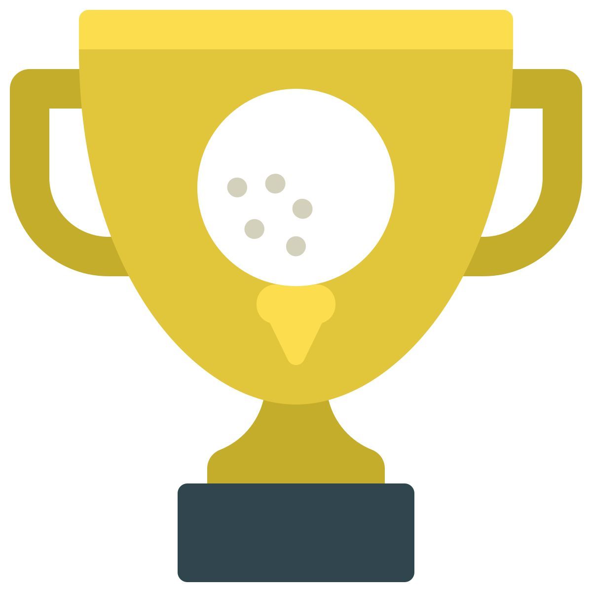 golf trophy icon