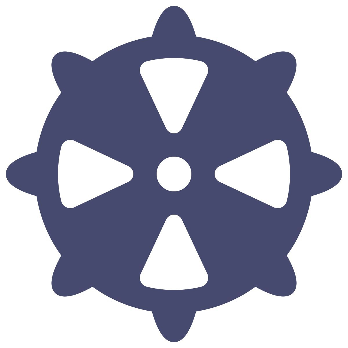 Triangular icon