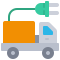 external electric-electric-vehicles-flat-flat-juicy-fish icon