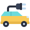 external electric-vehicles-flat-flat-juicy-fish icon