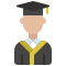 external graduating-avatars-flat-flat-juicy-fish-2 icon