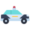 external police-vehicles-flat-flat-juicy-fish icon
