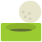 external put-golfing-flat-flat-juicy-fish icon