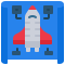 external rocket-aerospace-engineering-flat-flat-juicy-fish icon