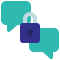 external secure-messages-and-communication-flat-flat-juicy-fish icon