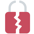 external broken-keys-and-locks-flat-flat-juicy-fish icon