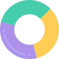 external chart-data-science-flat-flat-juicy-fish icon