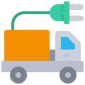 external electric-electric-vehicles-flat-flat-juicy-fish icon