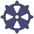 external triangular-gears-and-cogs-flat-flat-juicy-fish icon