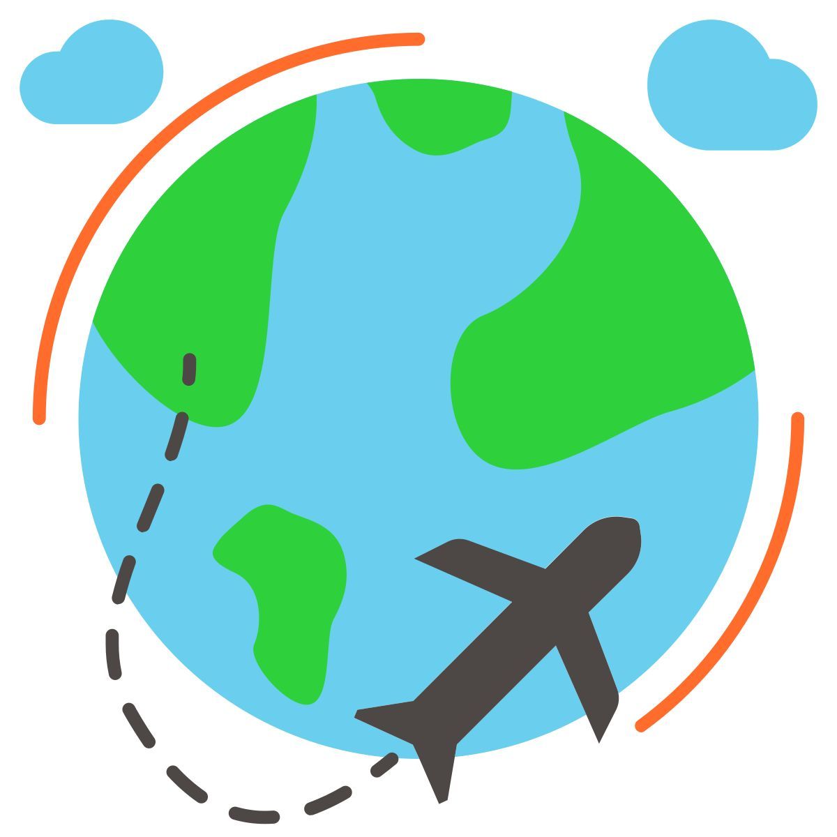 世界中を旅する icon