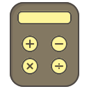 external calculate-ecommerce-flat-kendis-lasman icon