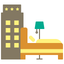 external hotel-travel-and-vacation-flat-kendis-lasman icon