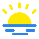 external sunset-weather-and-disaster-flat-flat-kendis-lasman icon