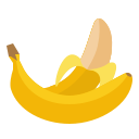 external banana-food-flat-land-kalash icon