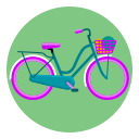 external bike-city-elements-flat-land-kalash icon