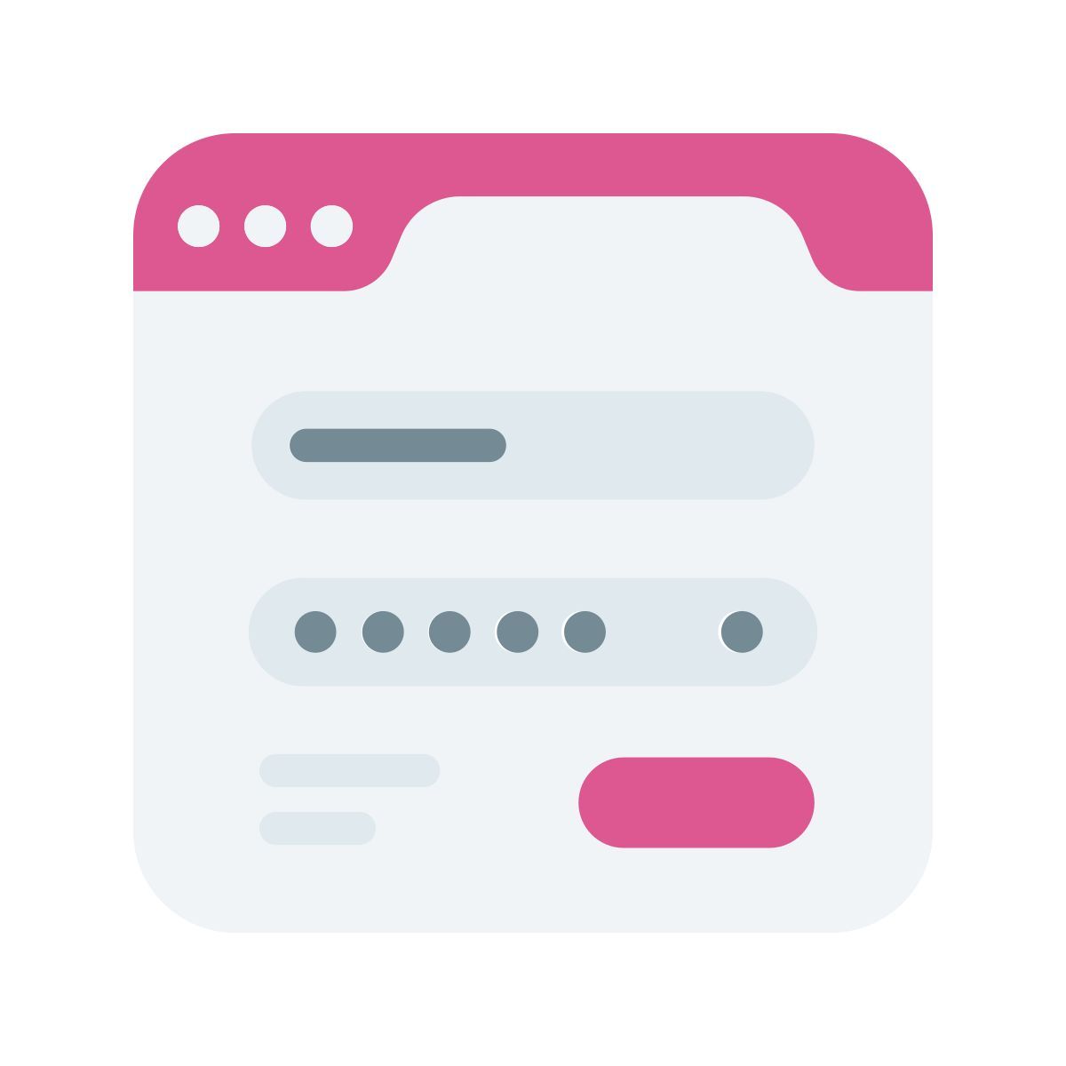 credenciales de usuario icon