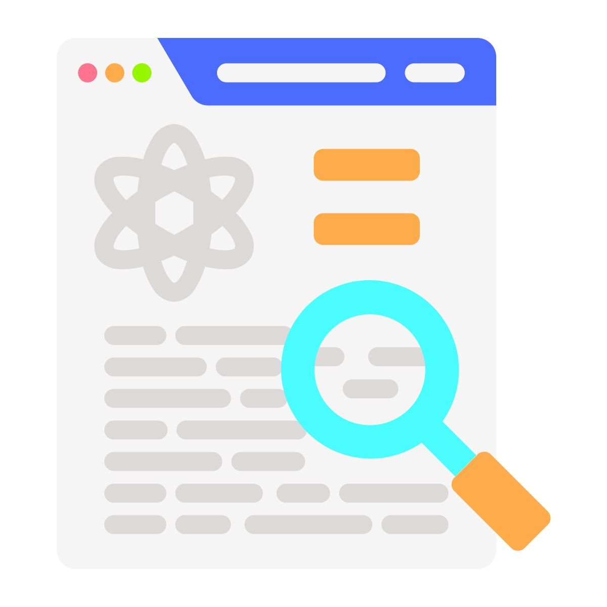 scientific research icon