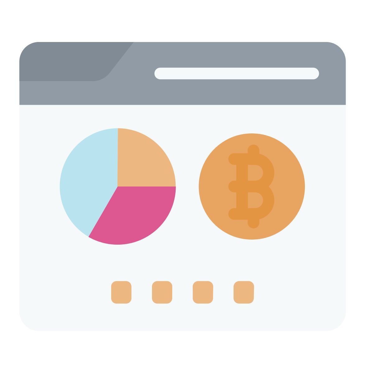 financial analytics icon